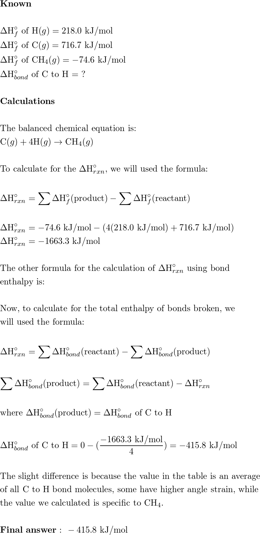 General Chemistry - 9781891389603 - Exercise 45 | Quizlet