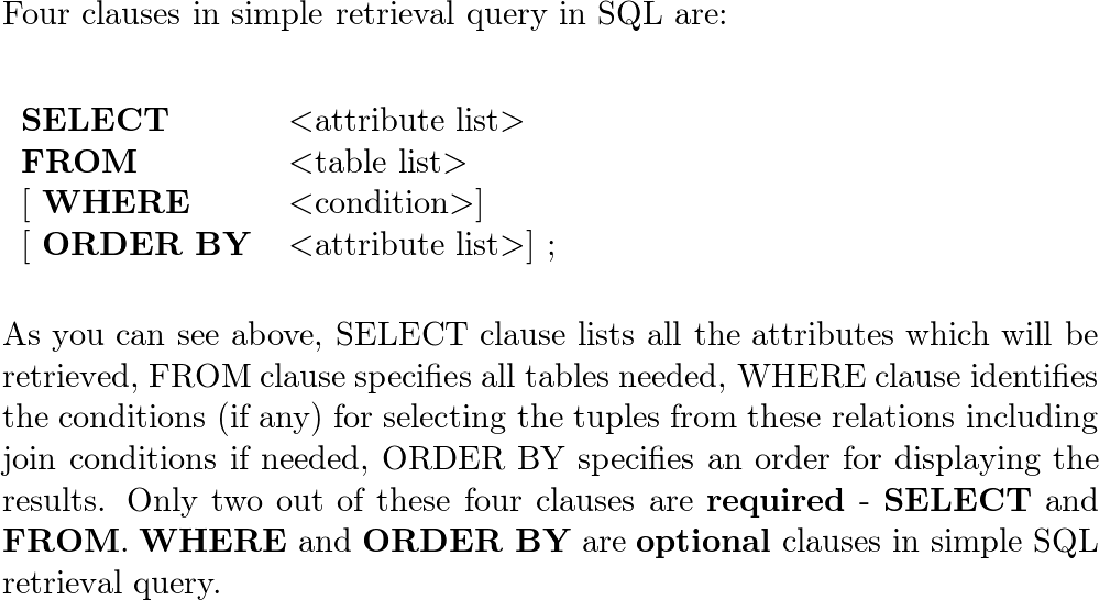 Fundamentals Of Database Systems - 9780133970777 - Exercise 4 | Quizlet