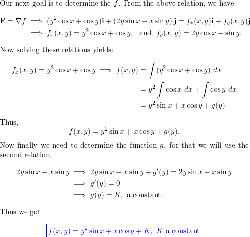 Determine Whether Or Not F Is A Conservative Vector Field If It Is Find A Function F Such That F Delf F X Y Lny 2xy 3 I 3x 2y 2 X Y J Homework Help And Answers Slader