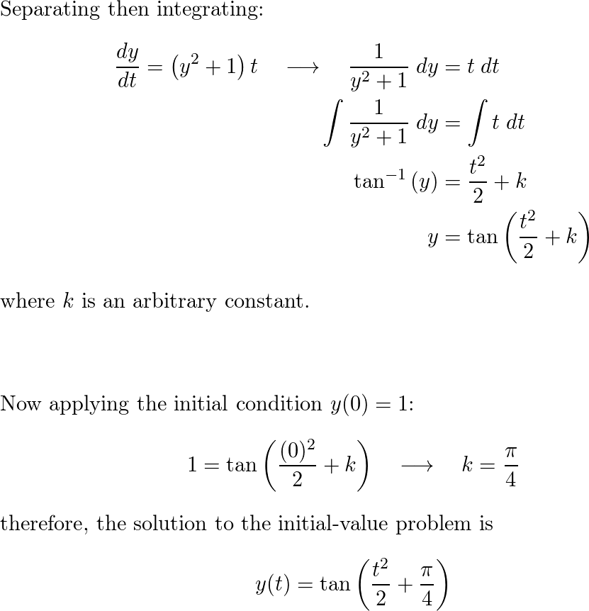 Differential Equations - 9781133109037 - Exercise 35 | Quizlet