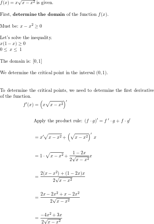 Solved s. Find the first derivative of X - 1/X2 (FROM FIRST