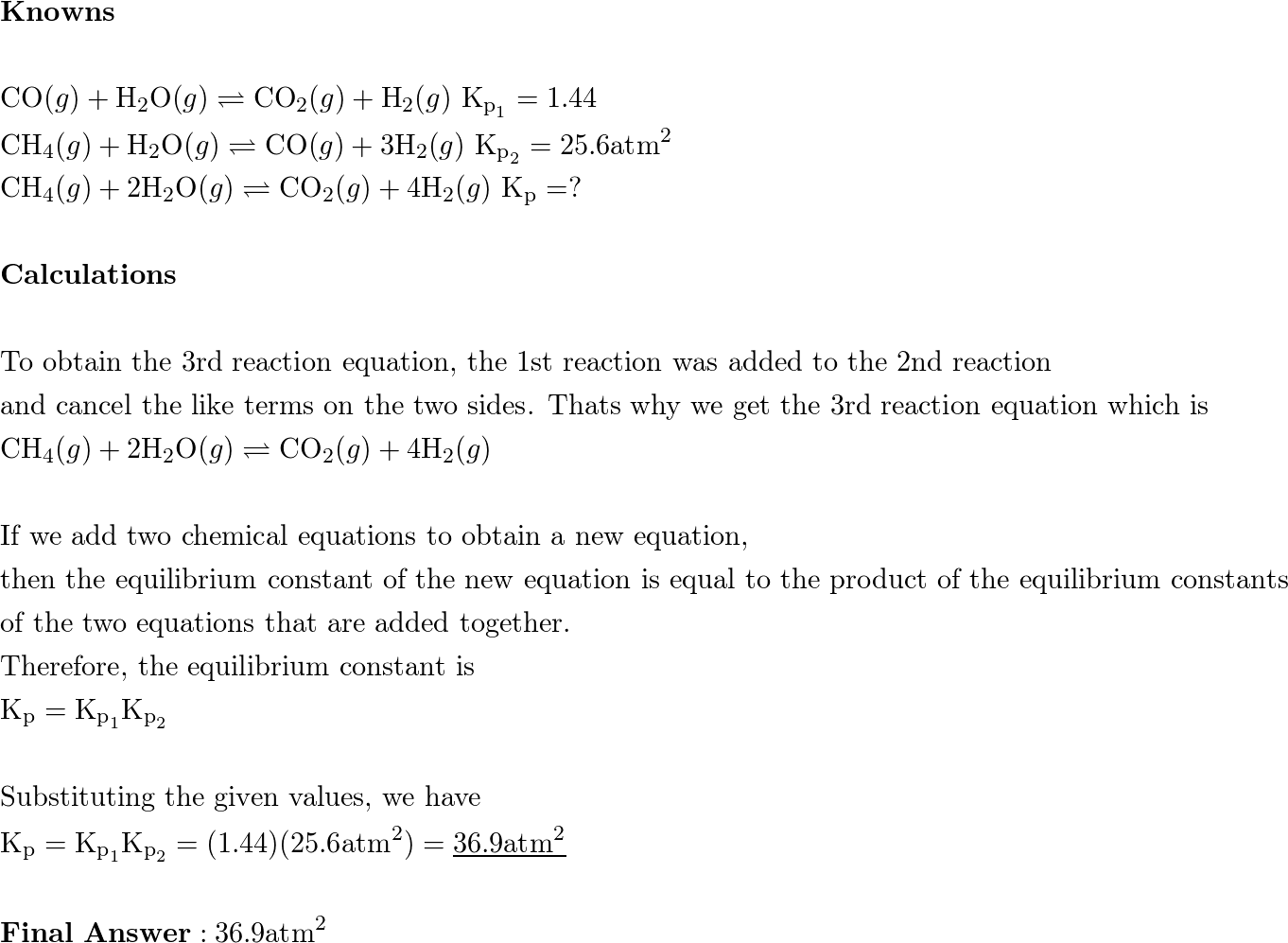 General Chemistry - 9781891389603 - Exercise 31 | Quizlet