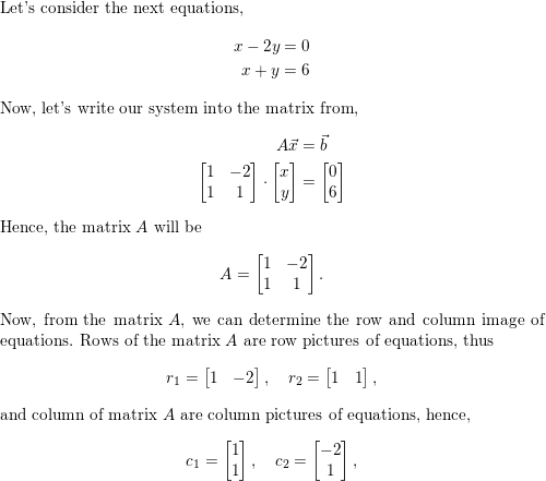 Draw the two pictures in two planes for the equations x 2y Quizlet