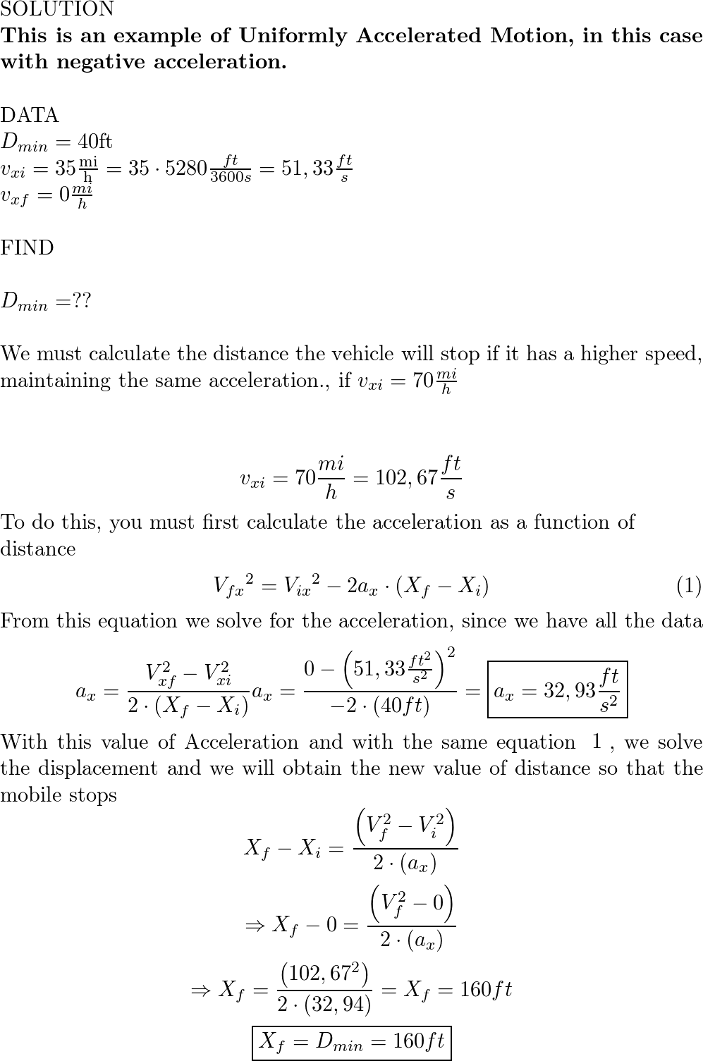 An object moving with uniform acceleration has a velocity of Quizlet