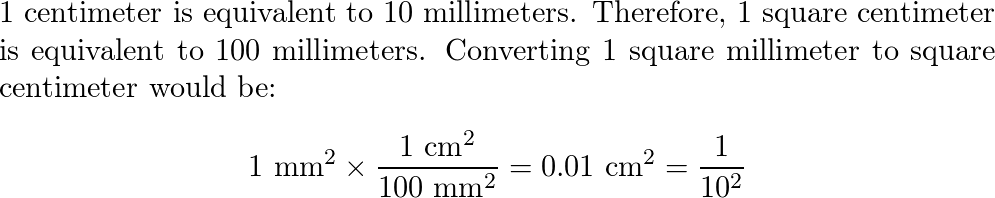 100 square millimeters equals cheap 1