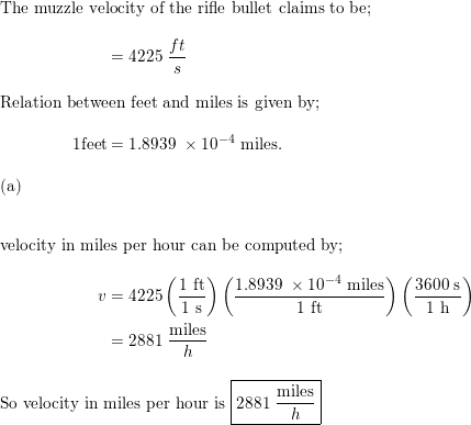 How Far Can a Bullet Travel?