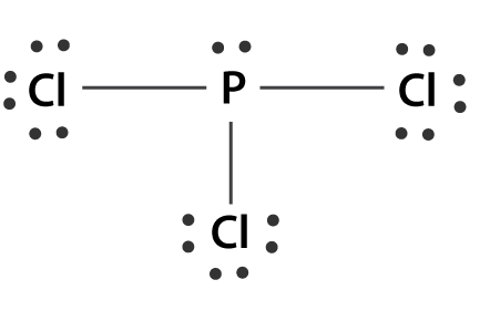 Write the Lewis structure for phosphorus trichloride $\left( | Quizlet