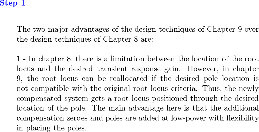 Control Systems Engineering - 9781118170519 - Exercise 2 | Quizlet