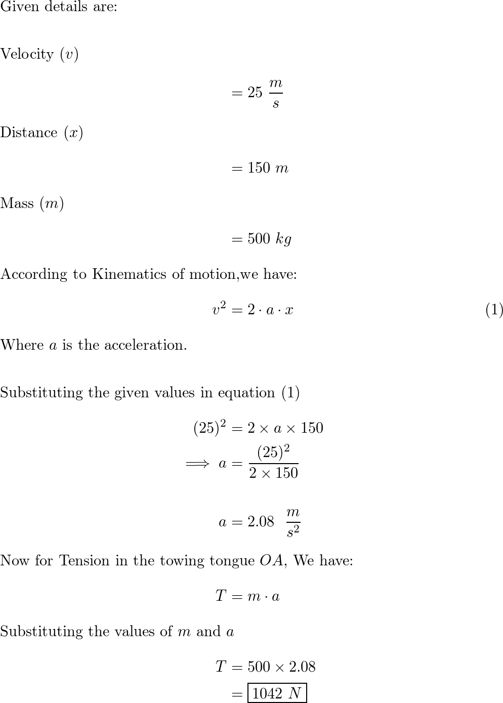 Engineering Mechanics: Dynamics - 9780470614815 - Exercise 14 | Quizlet