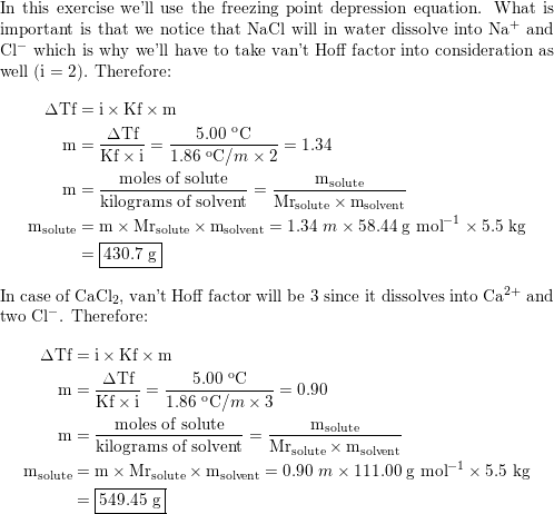 Ice salt bath temperature