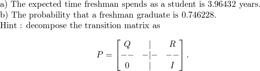 Solved Between his freshman and sophomore years of college