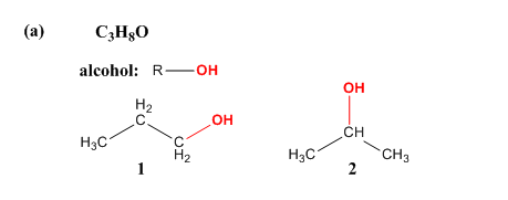 isomers of c3h8o