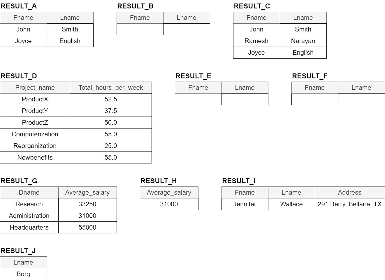 database software basics assignment quizlet