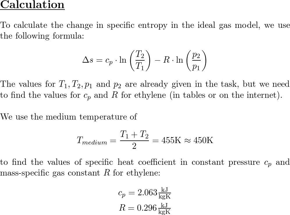 Ethylene gas C 2H 4 enters a conmpressor operating at st Quizlet