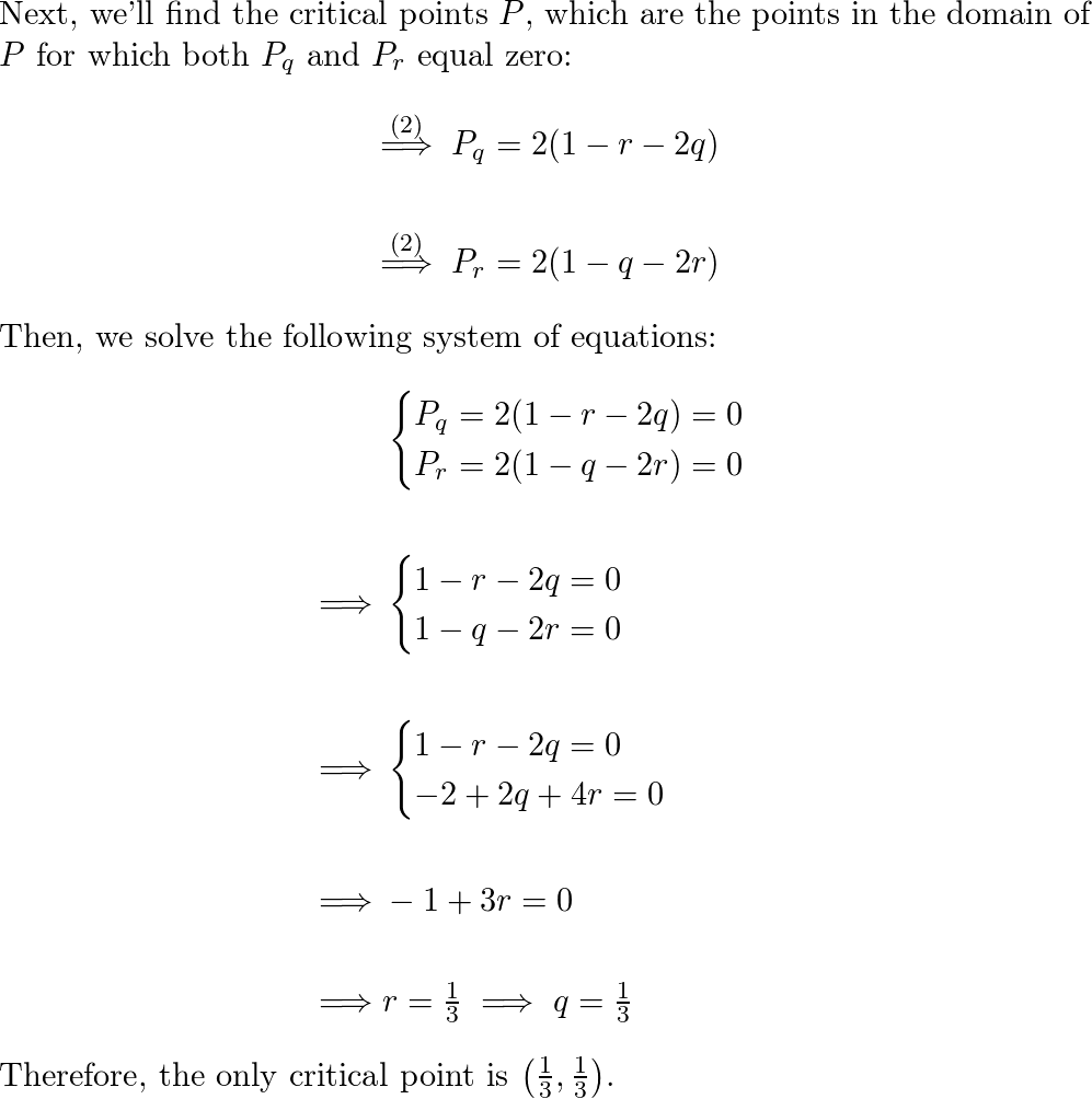 Assume that the required extreme value is a relative extremu | Quizlet