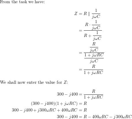 A capacitor C is connected in parallel with a resistor R. Se Quizlet