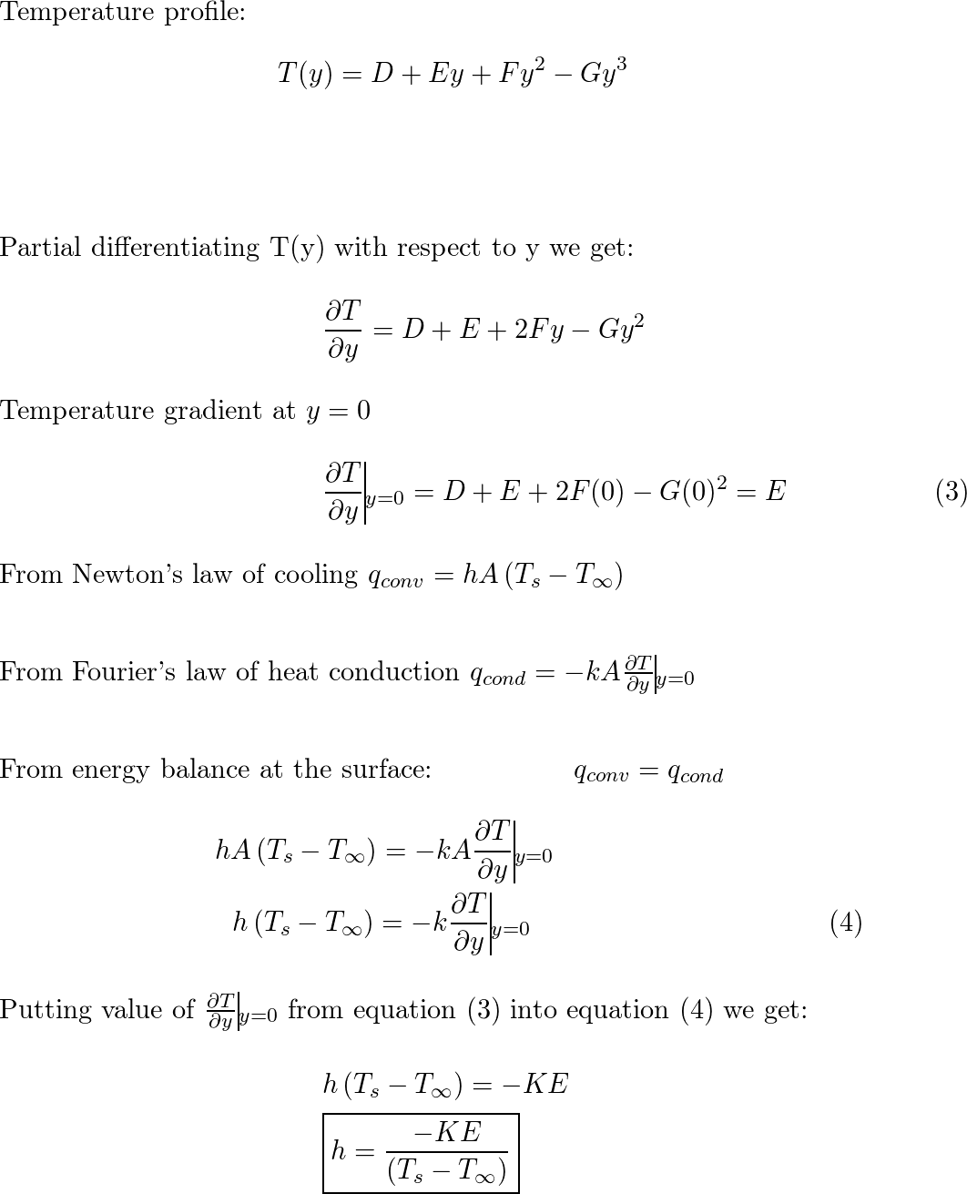 heat transfer assignment quizlet