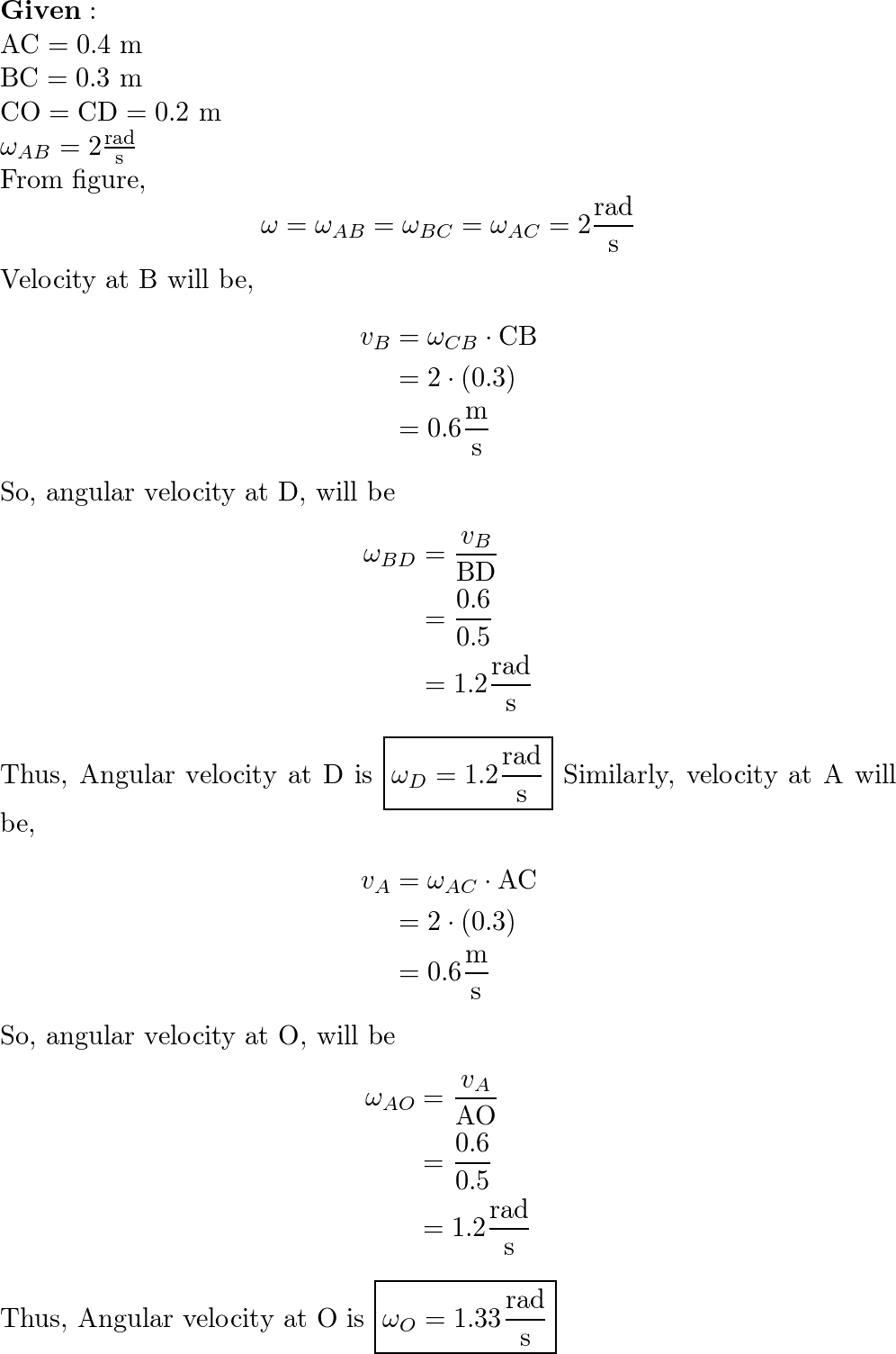 Engineering Mechanics: Dynamics - 9780470614815 - Exercise 101 | Quizlet