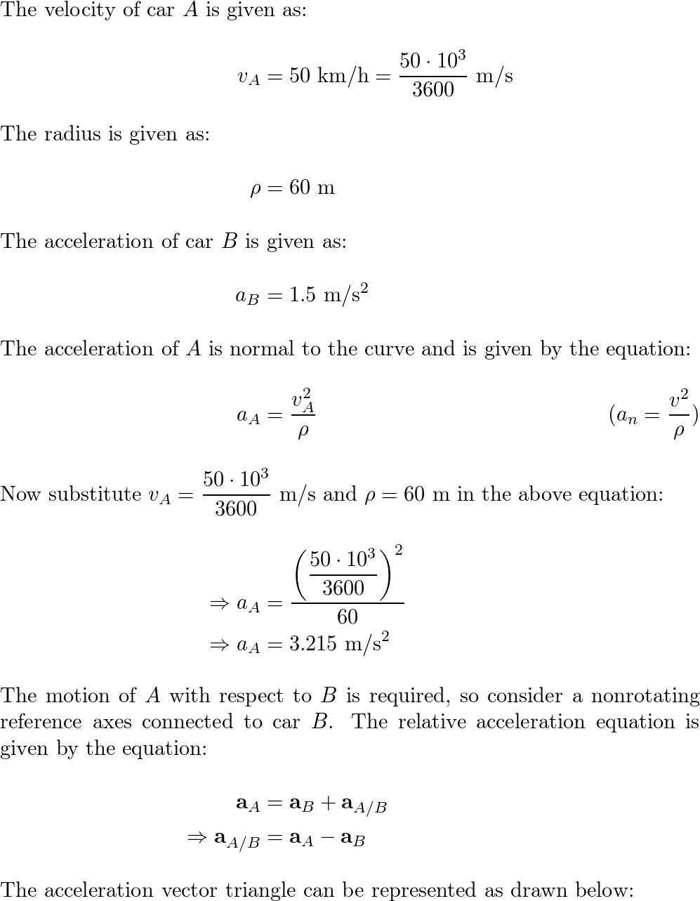 Engineering Mechanics: Dynamics - 9780470614815 - Exercise 241 | Quizlet