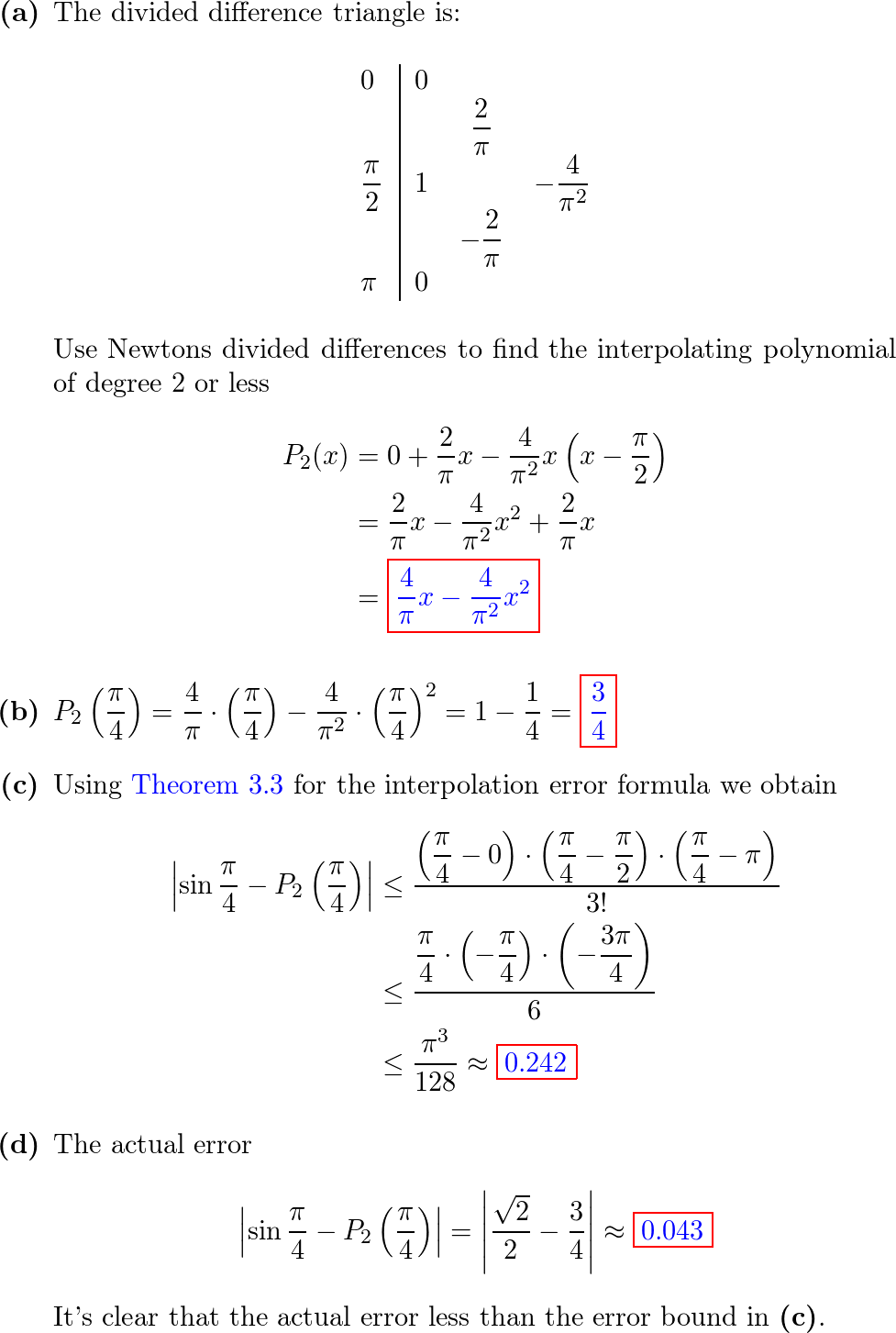 Numerical Analysis - 9780134697376 - Exercise 1 | Quizlet