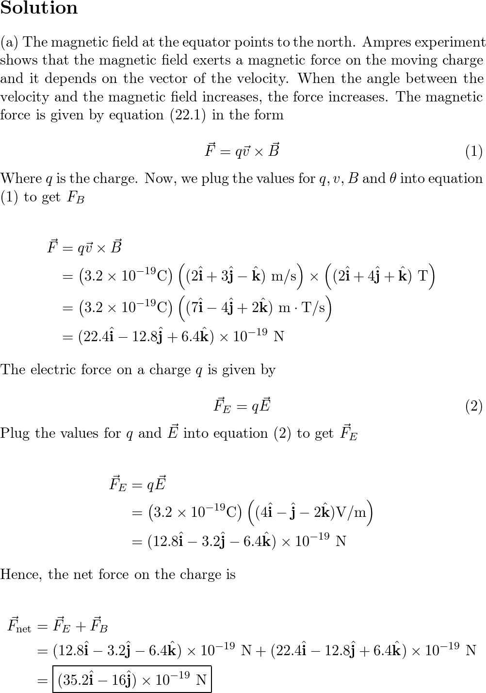 Solved A velocity vector 36∘ below the positive x-axis has a