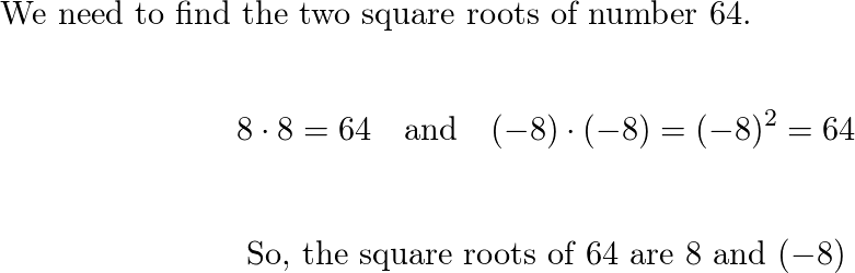 find-the-two-square-roots-of-the-number-64-quizlet