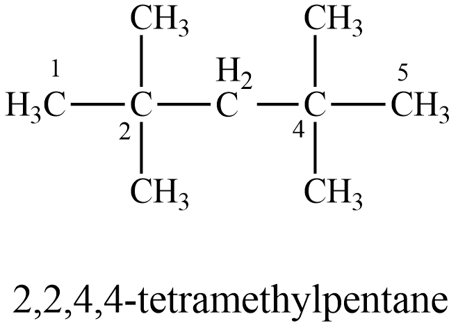 2 2 4 trimethylhexane condensed structural formula