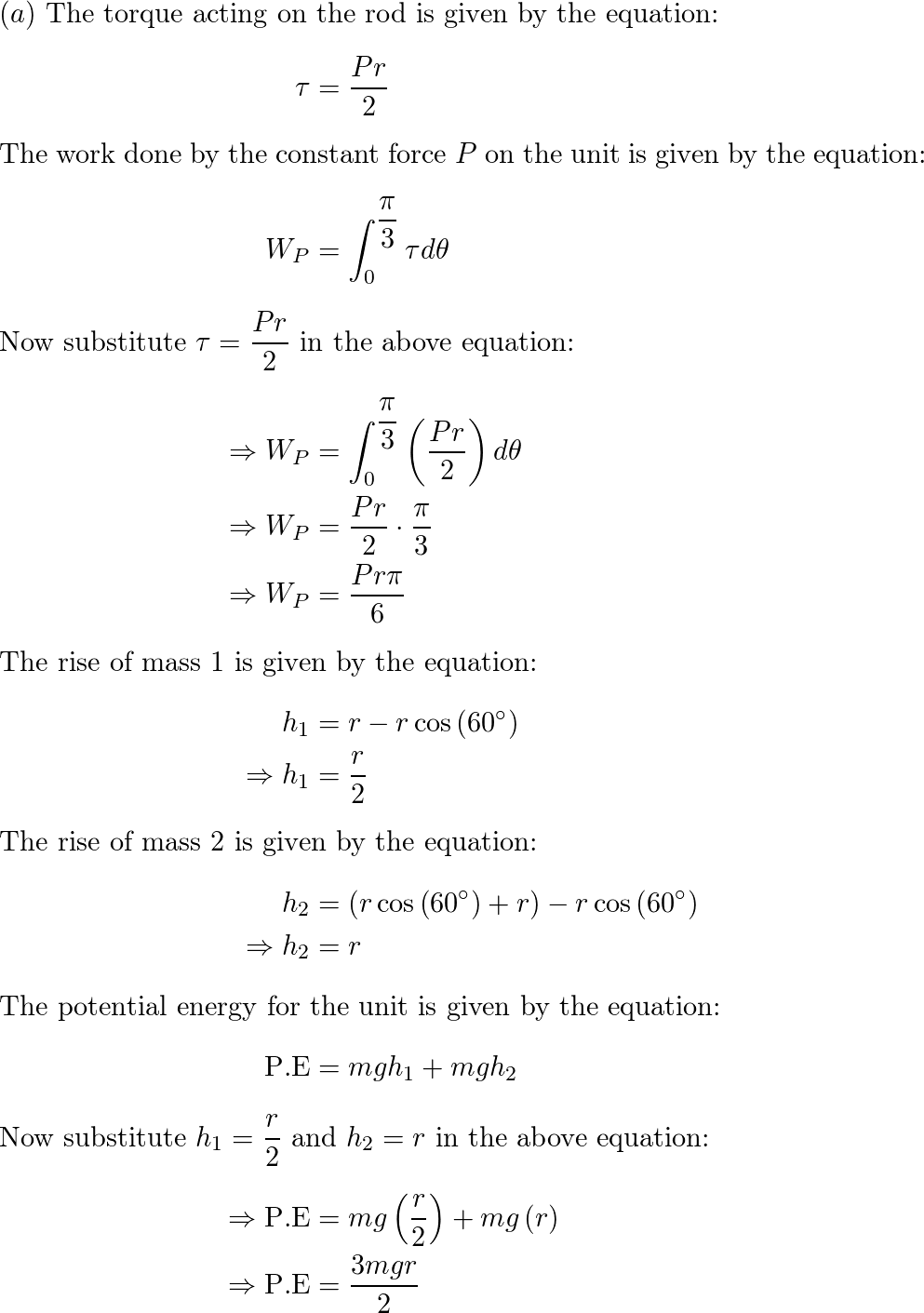 The three small spheres, each of mass m, are secured to the | Quizlet