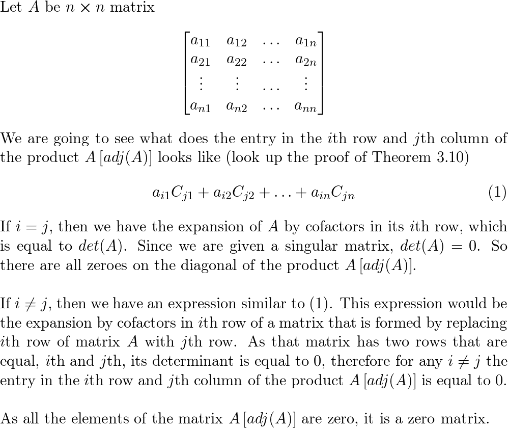 prove-that-if-an-n-times-n-matrix-a-is-not-invertible-quizlet