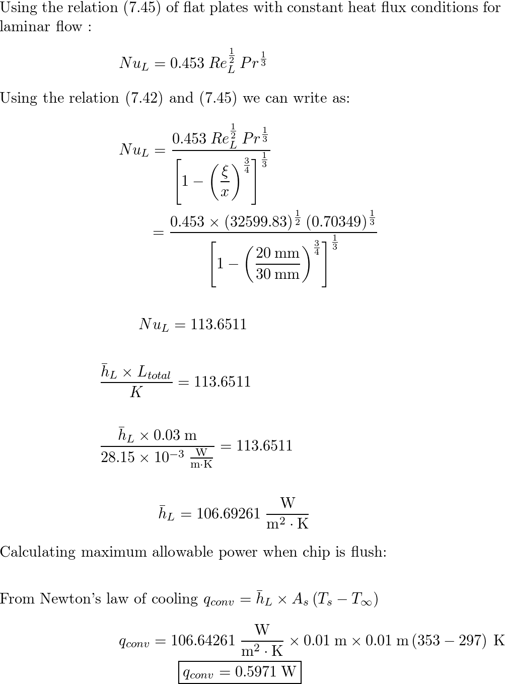 Fundamentals of Heat and Mass Transfer - 9781118989173 - Exercise 33 ...