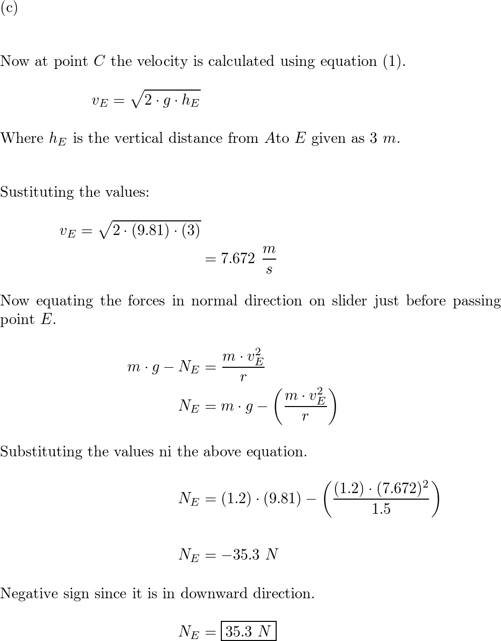 Engineering Mechanics: Dynamics - 9780470614815 - Exercise 142 | Quizlet