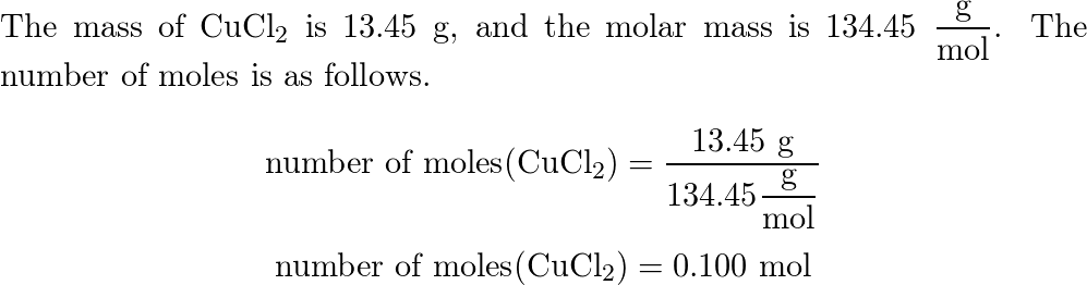 Copper(II) chloride and lead(II) nitrate react in aqueous so | Quizlet