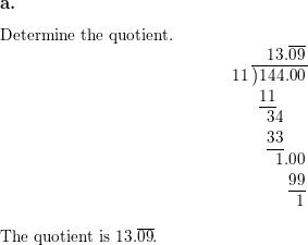 How to round off a decimal. How to express the quotient as a decimal -- A  complete course in arithmetic