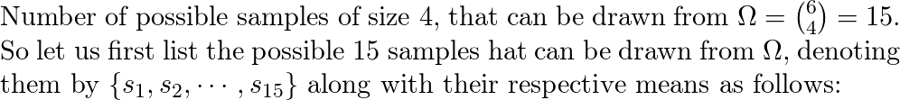 Solved A population consists of N=6 numbers: 1,2,4,7,10,12.