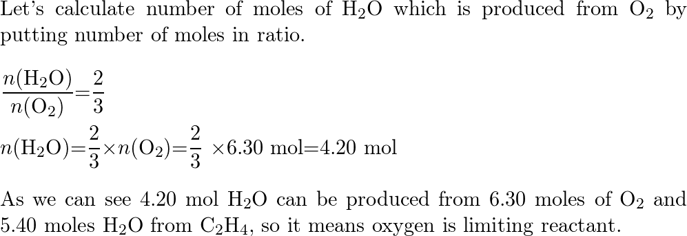 The equation for the complete combustion of ethene C 2 H Quizlet