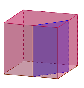 What is the cross section formed by a plane that intersects | Quizlet