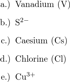 Inorganic Chemistry - 9780321917799 - Exercise 45 | Quizlet