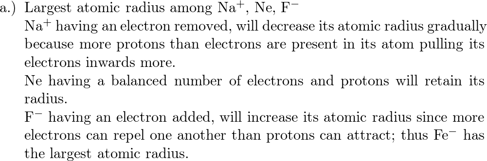 Inorganic Chemistry - 9780321917799 - Exercise 44 | Quizlet