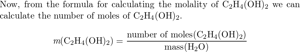 How many grams of antifreeze mathrm C 2 ma Quizlet