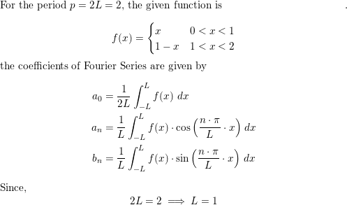 Fourier Series  an overview  ScienceDirect Topics