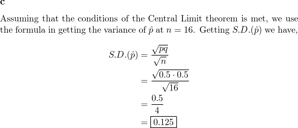 Solved In a large class of introductory Statistics students