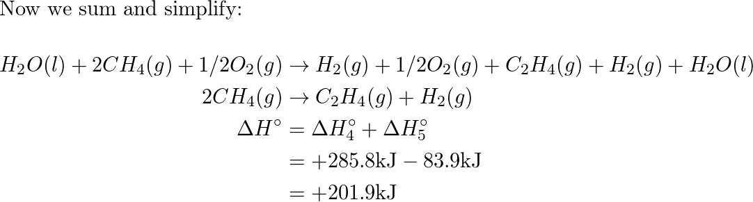 Hess s law can be used to calculate reaction enthalpies for Quizlet