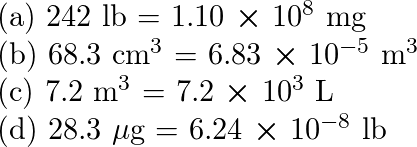 Carry out the following conversions a 242 lb to milligram Quizlet