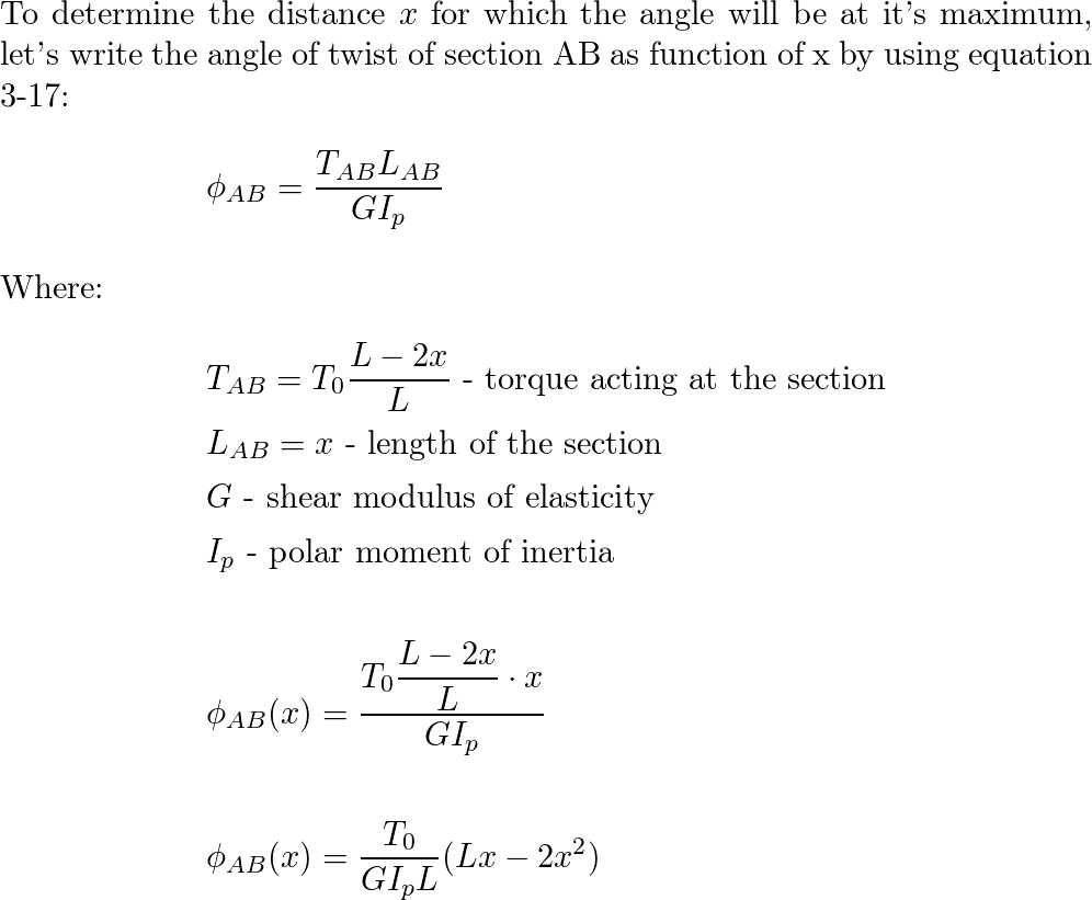 A Solid Circular Bar ABCD With Fixed Supports At Ends A And | Quizlet