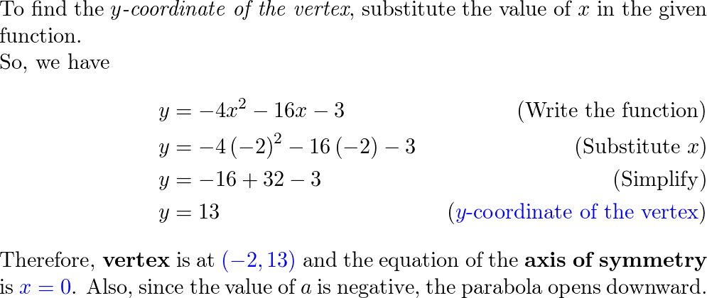 Algebra 1 - 9780133706185 - Exercise 14 | Quizlet