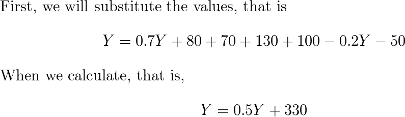 ⏩SOLVED:An open economy is in equilibrium when Y=C+I+G+X-M where …