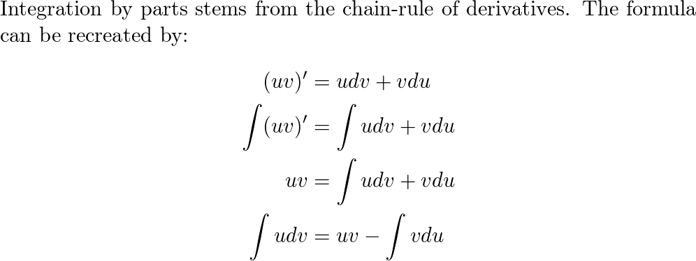 chain rule formula u v