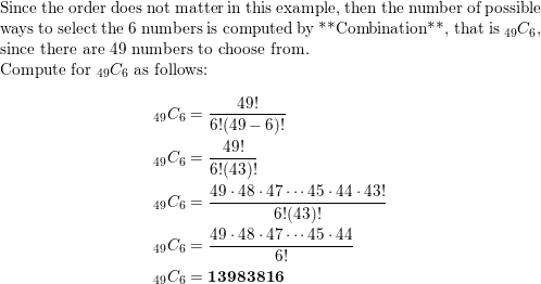 Pick 6 lotto sale numbers