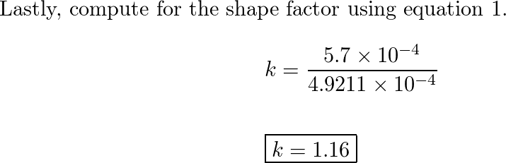 Solved 6-158) Determine the shape-factor of the beam made of