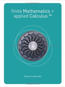 Finite Math and Applied Calculus 5th Edition by Stefan Waner, Steven Costenoble